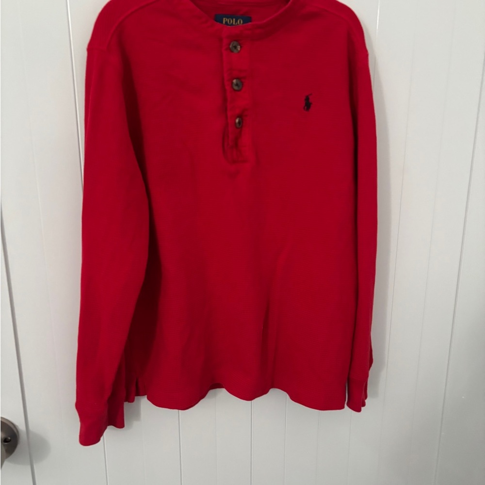 Polo by Ralph Lauren Red Boys  shirts